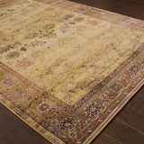 Oriental Weavers Kharma 836Y1 Traditional/Persian Oriental Polypropylene Indoor Area Rug Beige/ Green 7'10" x 11' K836Y1240340ST