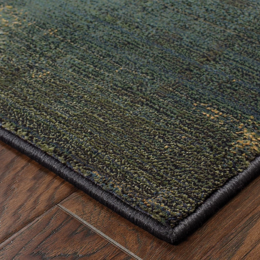 Oriental Weavers Kharma Ii 703X4 Contemporary/ Geometric Polypropylene Indoor Area Rug Blue/ Green 9'9" x 12'2" K703X4300380ST