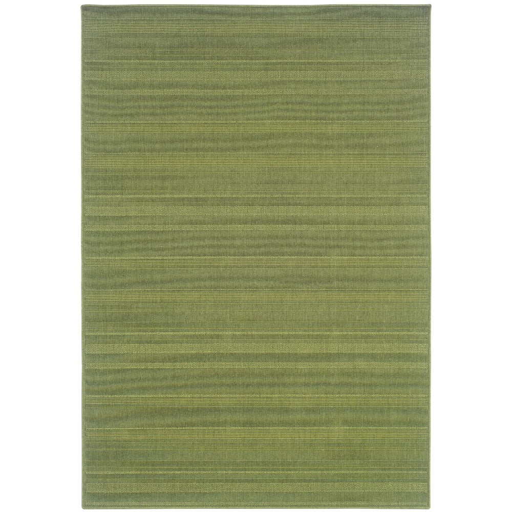 Oriental Weavers Lanai 781F6 Casual/ Solid Polypropylene Indoor/Outdoor Area Rug Green 8'6" x 13' L781F6259396ST