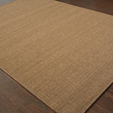 Oriental Weavers Lanai 781N7 Casual/ Solid Polypropylene Indoor/Outdoor Area Rug Tan 8'6" x 13' L781N7259396ST