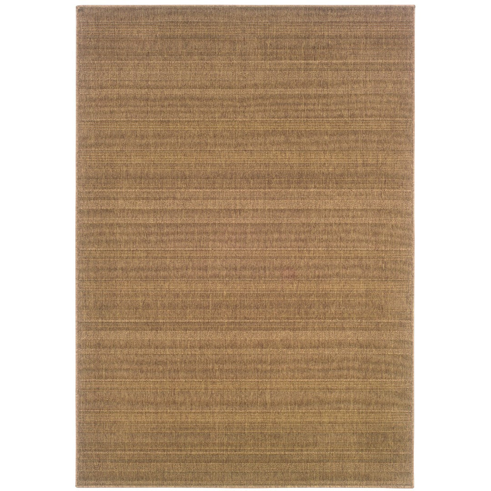Oriental Weavers Lanai 781N7 Casual/ Solid Polypropylene Indoor/Outdoor Area Rug Tan 8'6" x 13' L781N7259396ST
