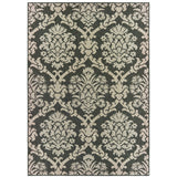 Latitude 8020K Global/Casual Floral Polypropylene Indoor/Outdoor Area Rug