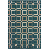 Latitude 806B3 Casual/ Geometric Polypropylene Indoor/Outdoor Area Rug