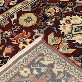 Oriental Weavers Lilihan 2062R Traditional/Bohemian Oriental Wool, Nylon Indoor Area Rug Red/ Blue 2'6" x 12' L2062R078370ST
