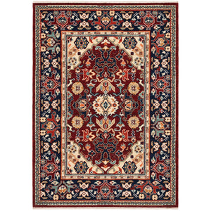 Oriental Weavers Lilihan 2062R Traditional/Bohemian Oriental Wool, Nylon Indoor Area Rug Red/ Blue 2'6" x 12' L2062R078370ST
