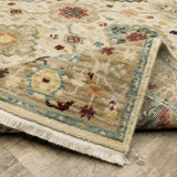 Oriental Weavers Lilihan 4601W Traditional/Bohemian Oriental Wool/Nylon Indoor Area Rug Beige/ Multi 9'10" x 12'10" L4601W300394ST
