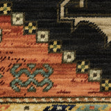 Oriental Weavers Lilihan 051K6 Southwestern/Traditional Southwest/Lodge Wool/Nylon Indoor Area Rug Charcoal/ Multi 9'10" x 12'10" L051K6300394ST