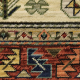 Oriental Weavers Lilihan 8022R Southwestern/Traditional Southwest/Lodge Wool/Nylon Indoor Area Rug Red/ Multi 9'10" x 12'10" L8022R300394ST