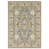 Lucca 2063L Traditional/Vintage Oriental Wool, Nylon Indoor Area Rug