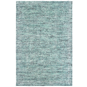 Oriental Weavers Lucent 45901 Contemporary/Glam Solid Wool, Viscose Indoor Area Rug Blue/ Teal 6' x 9' L45901183275ST