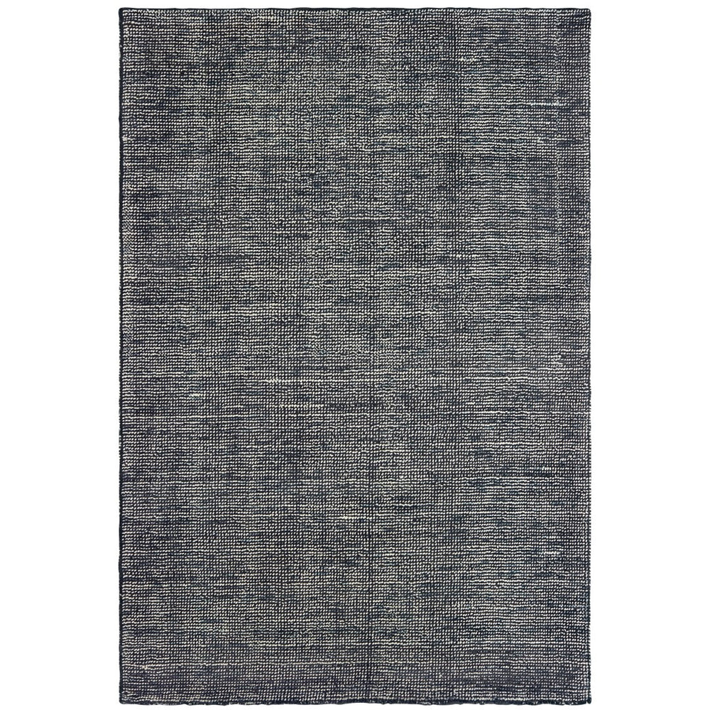 Oriental Weavers Lucent 45904 Contemporary/Glam Solid Wool, Viscose Indoor Area Rug Charcoal/ Black 6' x 9' L45904183275ST
