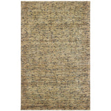 Oriental Weavers Lucent 45906 Contemporary/Glam Solid Wool, Viscose Indoor Area Rug Gold/ Green 6' x 9' L45906183275ST