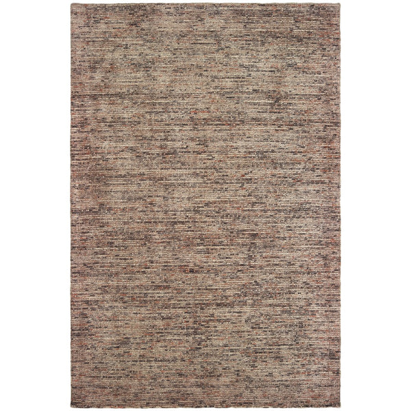 Oriental Weavers Lucent 45907 Contemporary/Glam Solid Wool, Viscose Indoor Area Rug Taupe/ Pink 6' x 9' L45907183275ST
