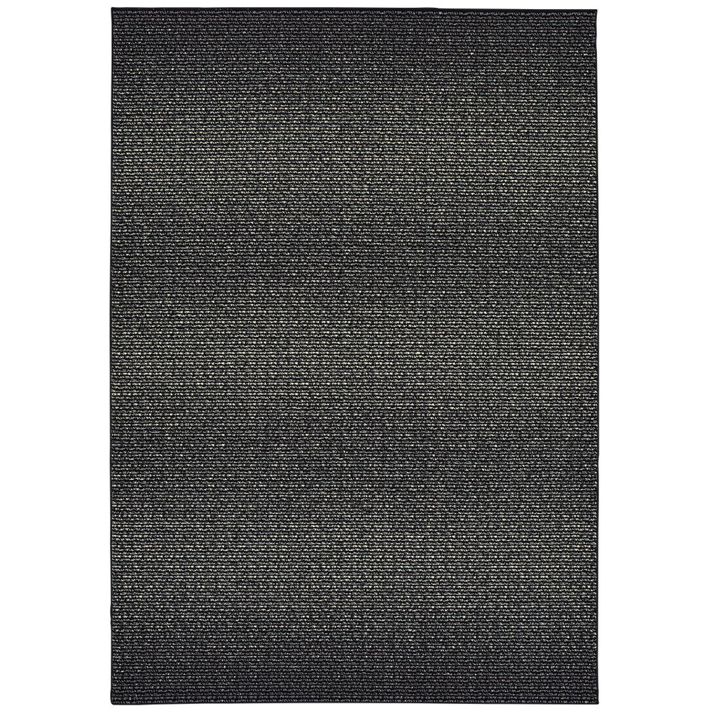Oriental Weavers Luna 2067B Contemporary/Industrial Abstract Polypropylene Indoor Area Rug Black/ Ivory 9'10" x 12'10" L2067B300390ST