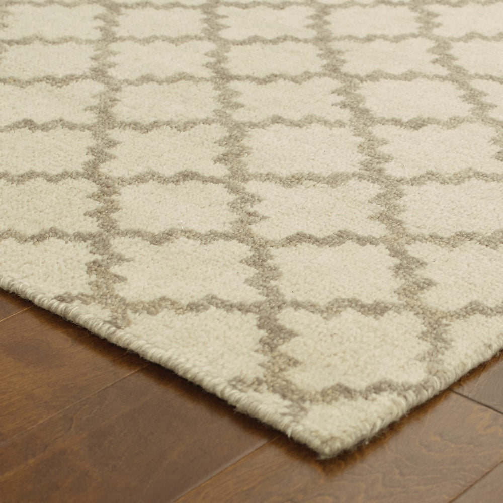 Oriental Weavers Maddox 56502 Bohemian/Global Geometric Wool Indoor Area Rug Beige/ Stone 10' x 13' M56502305396ST