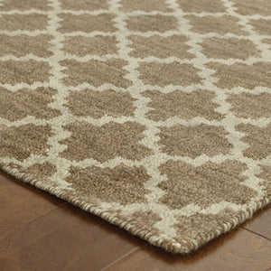 Oriental Weavers Maddox 56503 Bohemian/Global Geometric Wool Indoor Area Rug Brown/ Blue 2'6" x 10' M56503076305ST