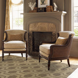 Oriental Weavers Maddox 56505 Casual/Transitional Geometric Wool Indoor Area Rug Beige/ Stone 10' x 13' M56505305396ST