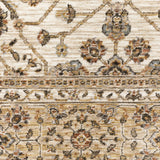 Oriental Weavers Maharaja 001J1 Traditional/Vintage Oriental Polyester Indoor Area Rug Ivory/ Gold 9'10" x 12'10" M001J1300394ST