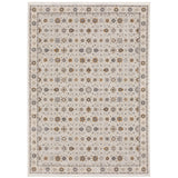 Oriental Weavers Maharaja 071W1 Traditional/Vintage Oriental Polyester Indoor Area Rug Ivory/ Gold 7'10" x 10'10" M071W1240340ST