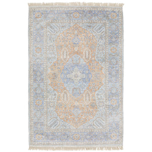 Oriental Weavers Malabar 45301 Traditional/Bohemian Oriental Polyester, Rayon Indoor Area Rug Blue/ Red 8' x 10' M45301243304ST