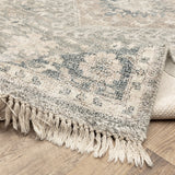 Oriental Weavers Malabar 45302 Traditional/Bohemian Oriental Polyester, Rayon Indoor Area Rug Beige/ Grey 10' x 13' M45302304396ST
