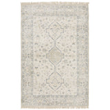 Oriental Weavers Malabar 45304 Traditional/Bohemian Oriental Polyester, Rayon Indoor Area Rug Beige/ Charcoal 10' x 13' M45304304396ST