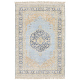 Malabar 45306 Traditional/Bohemian Oriental Polyester, Rayon Indoor Area Rug