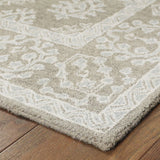 Oriental Weavers Manor 81202 Traditional/Casual Oriental Wool Indoor Area Rug Grey/ Beige 10' x 13' M81202305396ST