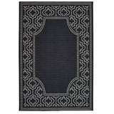 Marina 1247K Casual/Farmhouse Border Polypropylene Indoor/Outdoor Area Rug