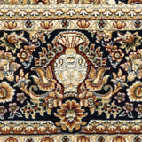 Oriental Weavers Masterpiece 1802B Traditional/Vintage Oriental Polypropylene Indoor Area Rug Navy/ Multi 6'7" x 9'6" M1802B200290ST