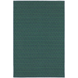 Oriental Weavers Meridian 1634Q Transitional/Casual Geometric Polypropylene Indoor/Outdoor Area Rug Navy/ Green 8'6" x 13' M1634Q259396ST