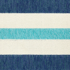 Oriental Weavers Meridian 5701B Nautical & Coastal/Classic Striped Polypropylene Indoor/Outdoor Area Rug Blue/ Ivory 8'6" x 13' M5701B259396ST