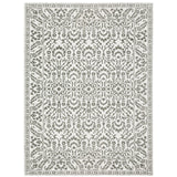 Oriental Weavers Montecito 2062H Traditional/Farmhouse Oriental Polyester Indoor Area Rug Grey/ White 9'10" x 12'10" M2062H300394ST