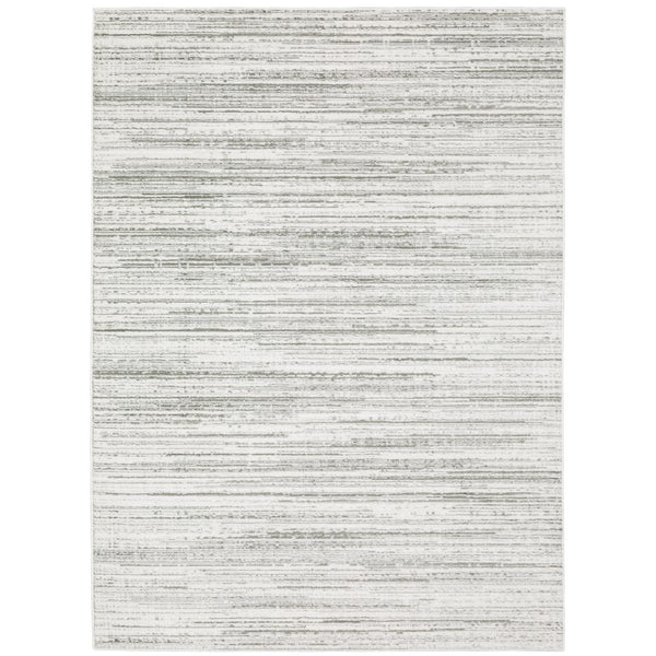 Oriental Weavers Montecito 4154W Contemporary/Industrial Striped Polyester Indoor Area Rug White/ Grey 9'10" x 12'10" M4154W300394ST