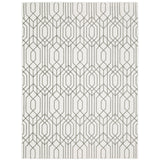 Montecito 4158W Global/Art Deco Geometric Polyester Indoor Area Rug