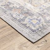 Oriental Weavers Myers Park MYP02 Traditional/Vintage Oriental Polyester Indoor Area Rug Blue/ Gold 8'9" x 12' MMYP02266366ST