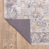Oriental Weavers Myers Park MYP02 Traditional/Vintage Oriental Polyester Indoor Area Rug Blue/ Gold 8'9" x 12' MMYP02266366ST
