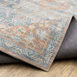 Oriental Weavers Myers Park MYP03 Bohemian/Traditional Oriental Polyester Indoor Area Rug Orange/ Blue 8'9" x 12' MMYP03266366ST