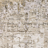 Oriental Weavers Nebulous 001H9 Modern and Contemporary/Industrial Abstract Polyester Indoor Area Rug Beige/ Grey 9'10" x 12'10" N001H9300394ST