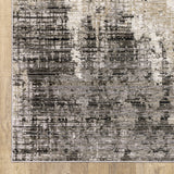 Oriental Weavers Nebulous 4151N Modern and Contemporary/Industrial Abstract Polyester Indoor Area Rug Grey/ Beige 9'10" x 12'10" N4151N300394ST