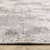 Oriental Weavers Nebulous 5091E Modern and Contemporary/Industrial Abstract Polyester Indoor Area Rug Grey/ Ivory 9'10" x 12'10" N5091E300394ST