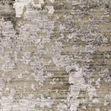 Oriental Weavers Nebulous 5091E Modern and Contemporary/Industrial Abstract Polyester Indoor Area Rug Grey/ Ivory 9'10" x 12'10" N5091E300394ST