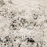 Oriental Weavers Nebulous 561E9 Modern and Contemporary/Industrial Abstract Polyester Indoor Area Rug Ivory/ Grey 9'10" x 12'10" N561E9300394ST