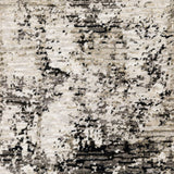 Oriental Weavers Nebulous 7151E Modern and Contemporary/Industrial Abstract Polyester Indoor Area Rug Grey/ Ivory 9'10" x 12'10" N7151E300394ST