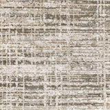 Oriental Weavers Nebulous 071E9 Modern and Contemporary/Industrial Abstract Polyester Indoor Area Rug Beige/ Ivory 9'10" x 12'10" N071E9300394ST