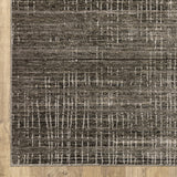 Oriental Weavers Nebulous 751D9 Modern and Contemporary/Industrial Geometric Polyester Indoor Area Rug Charcoal/ Grey 9'10" x 12'10" N751D9300394ST