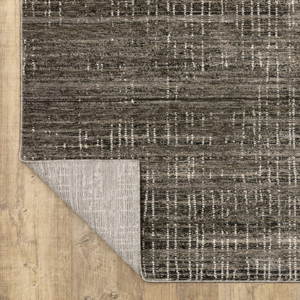 Oriental Weavers Nebulous 751D9 Modern and Contemporary/Industrial Geometric Polyester Indoor Area Rug Charcoal/ Grey 9'10" x 12'10" N751D9300394ST
