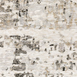 Oriental Weavers Nebulous 091L9 Modern and Contemporary/Industrial Abstract Polyester Indoor Area Rug Grey/ Ivory 9'10" x 12'10" N091L9300394ST