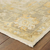 Oriental Weavers Palace 10307 Traditional/Vintage Oriental Wool Indoor Area Rug Beige/ Grey 2'6" x 10' P10307076305ST