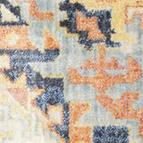 Oriental Weavers Pandora 049S7 Tribal/Global Oriental Polypropylene Indoor Area Rug Blue/ Orange 9'10" x 12'10" P049S7300390ST